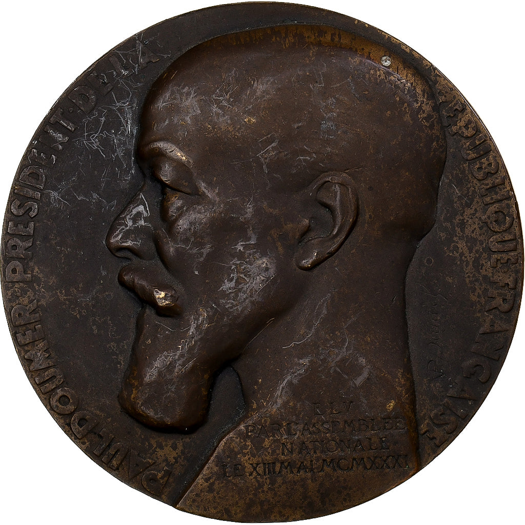 Frankreich, Medaille, Paul Doumer, Président de la République Française