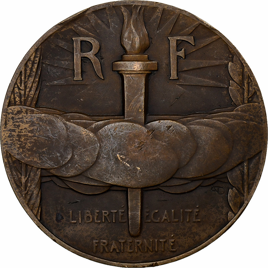 Frankreich, Medaille, Paul Doumer, Président de la République Française