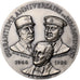 Frankreich, Medaille, 40ème Anniversaire du Débarquement, 1984, Silber