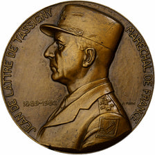 Frankreich, Medaille, Jean De Lattre De Tassigny, Maréchal de France, Bronze