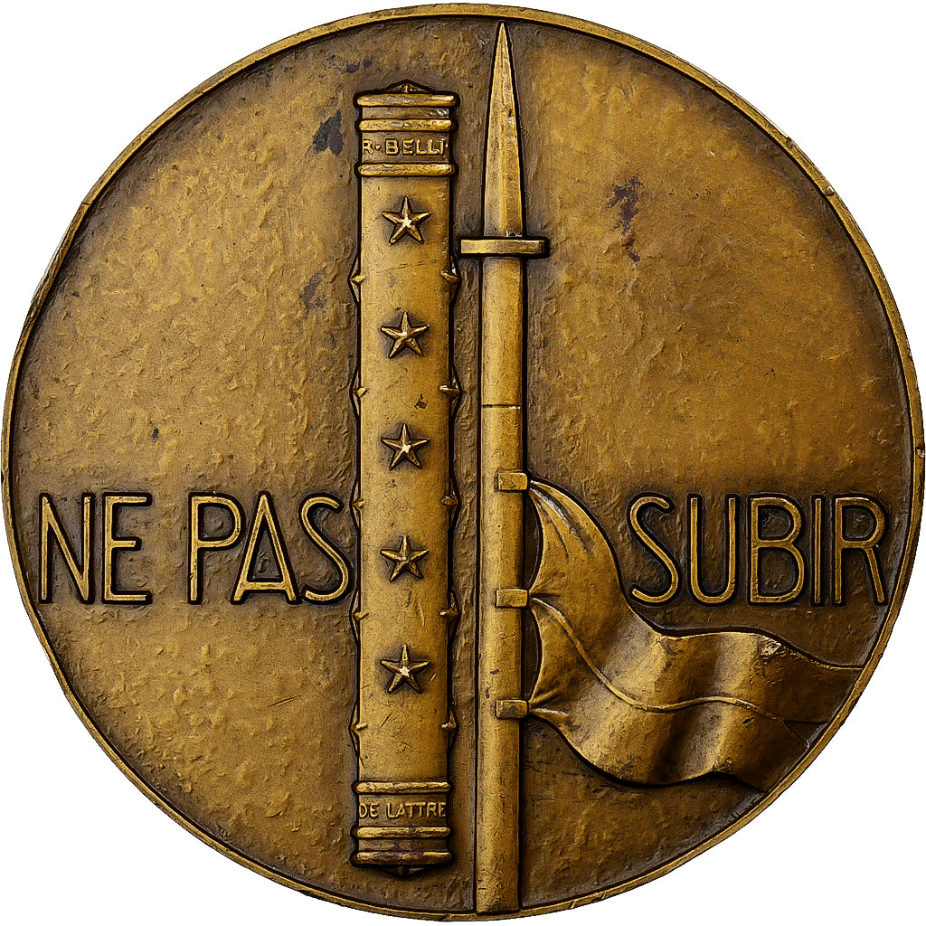 Frankreich, Medaille, Jean De Lattre De Tassigny, Maréchal de France, Bronze