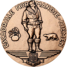 Francia, medaglia, Escadrille Normandie-Niemen, Bronzo, Albert David, SPL-