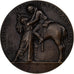 Francia, medalla, Libération de Strasbourg, Paris, 1918, Bronce, Dropsy, EBC