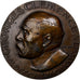 Francja, medal, Georges Clemenceau, 1929, Brązowy, Sicard, AU(55-58)