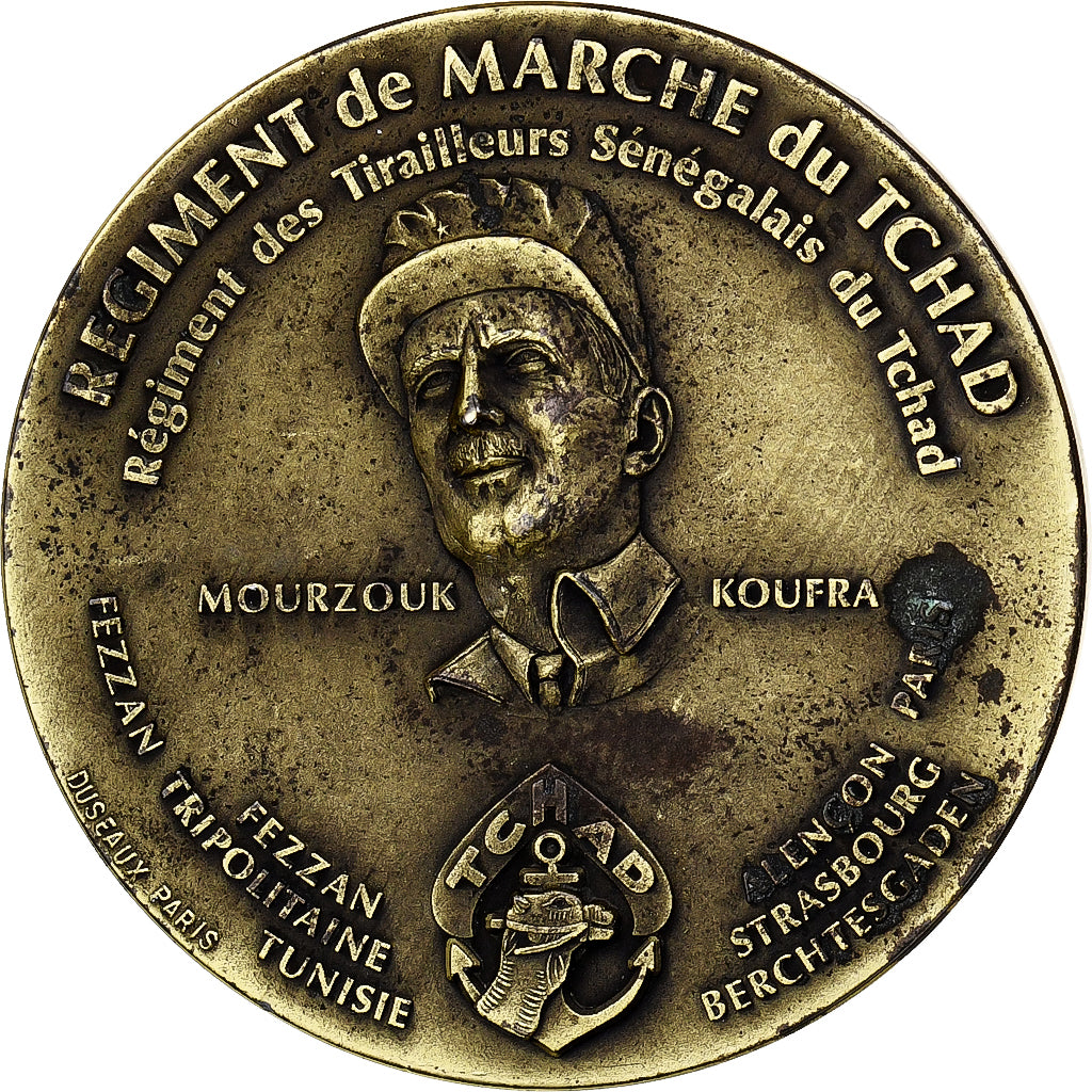 France, Médaille, 50ème Anniversaire du Ralliement du Tchad à la France