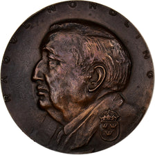 France, Médaille, Raoul Nordling, 1944, Bronze, Coeffin, SUP+