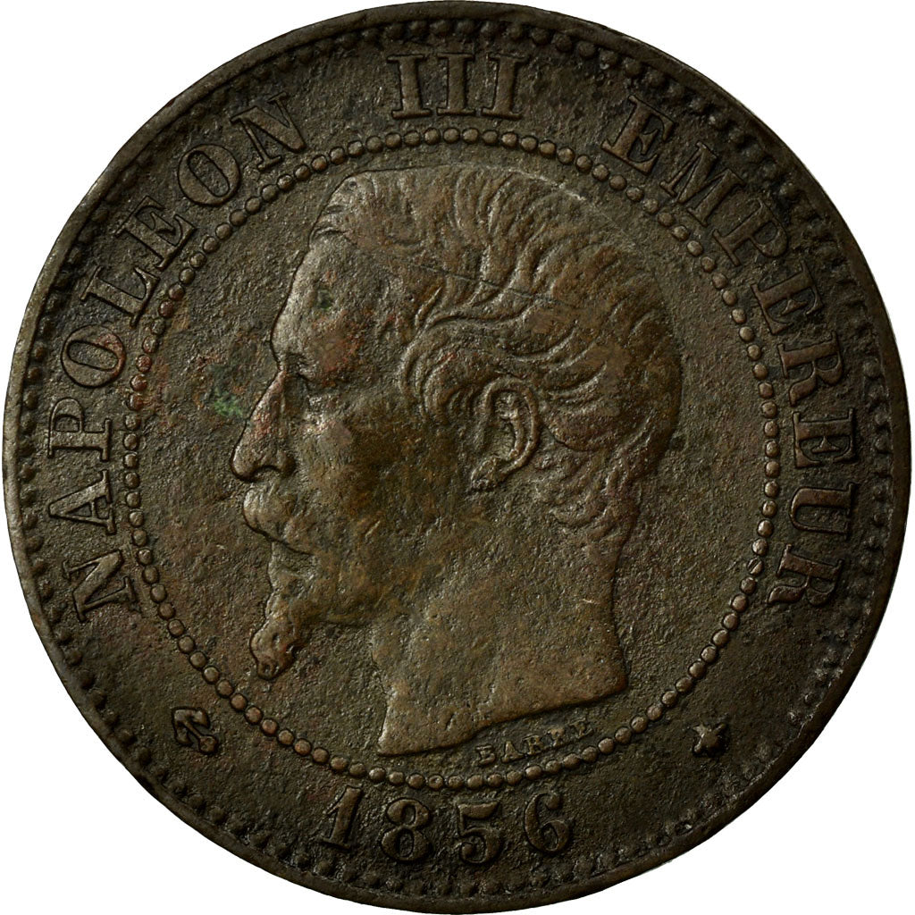 Coin, France, Napoleon III, Napoléon III, 2 Centimes, 1856, Strasbourg