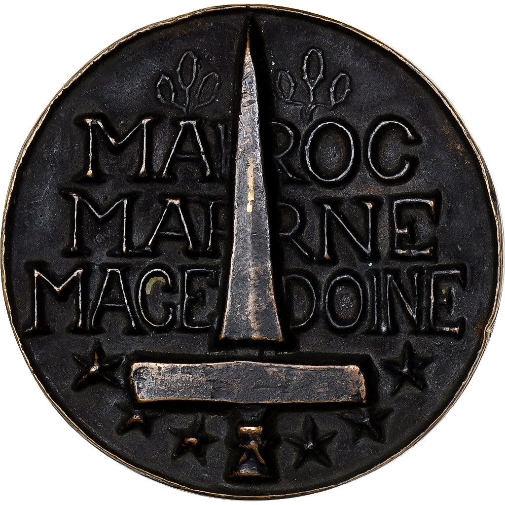 France, Medal, Maréchal Franchet d'Esperey, 1956, Bronze, Jaeger, AU(50-53)