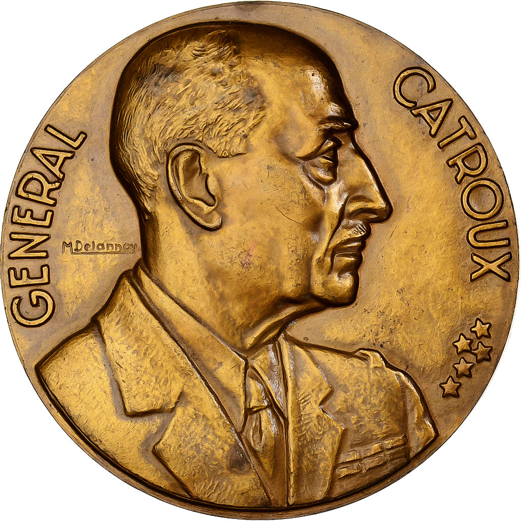 Francia, medalla, Général Catroux, Bronce, Delannoy, EBC