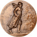 Frankreich, Medaille, Hommage de la Patrie à Georges Clémenceau, 1972, Bronze