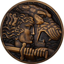 Francia, medaglia, Monument aux Morts de Nice, 1928, Bronzo, Lavrillier, SPL+