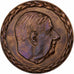 Francja, medal, De Gaulle, Patriam Servando Victoriam Tvlit, 1970, Brązowy