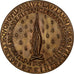 Francja, medal, La Résistance, Brązowy, De Jaeger, AU(50-53)