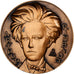France, Medal, Arthur Rimbaud, Bronze, Briquemont, MS(63)