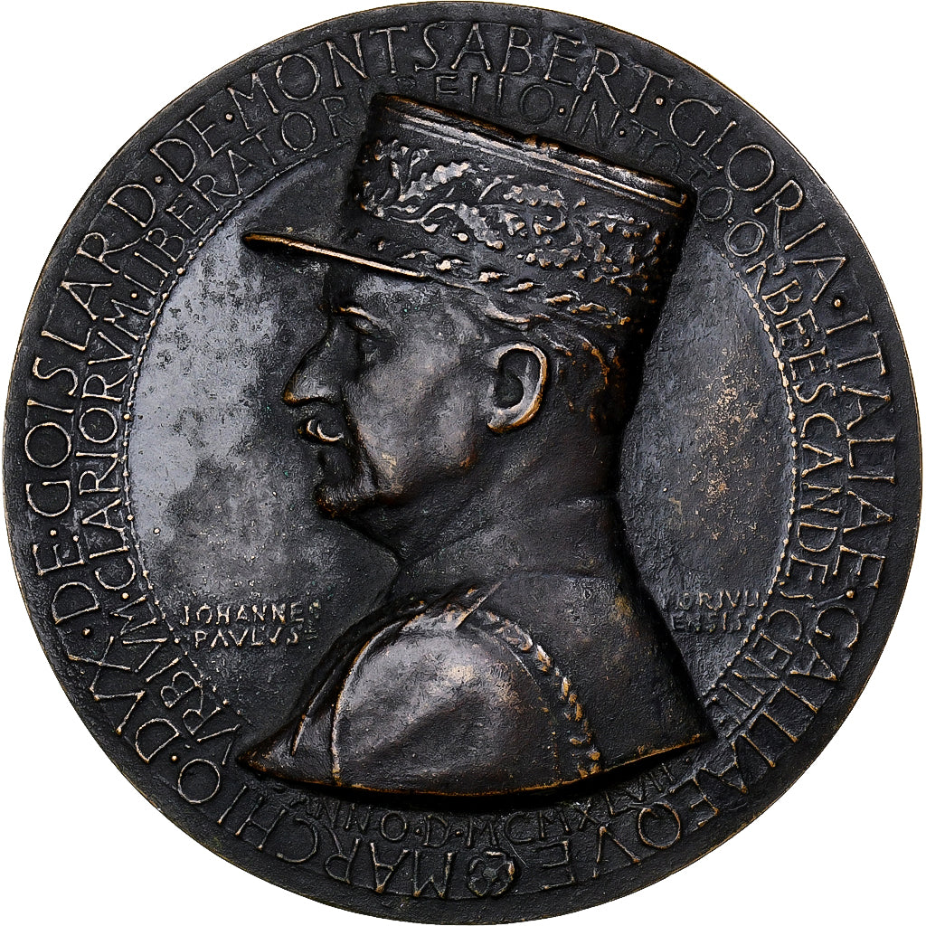 Francia, medaglia, Général Goislard de Montsabert, 1947, Bronzo, BB+
