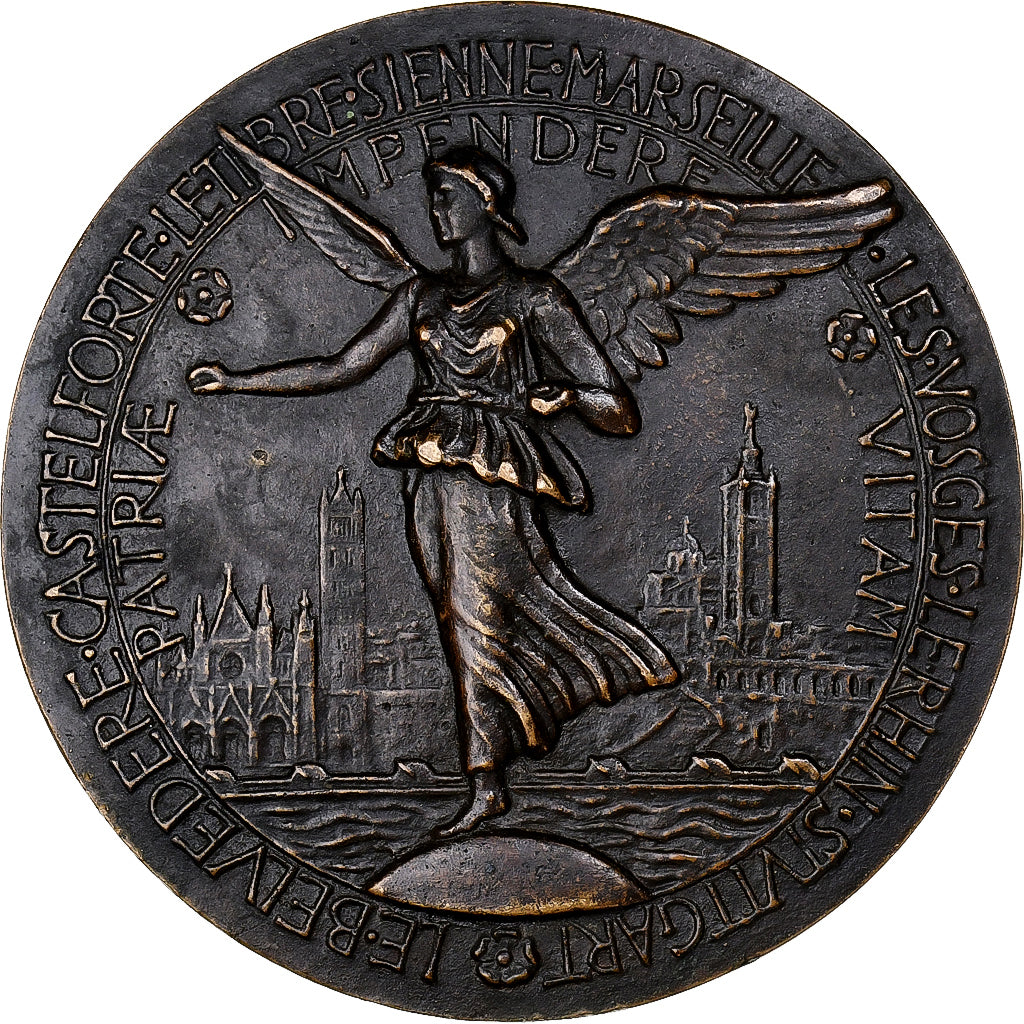 Francia, medaglia, Général Goislard de Montsabert, 1947, Bronzo, BB+