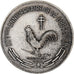 Francia, medalla, XXVème Anniversaire de la Libération, 1970, Plata, Bourgoin