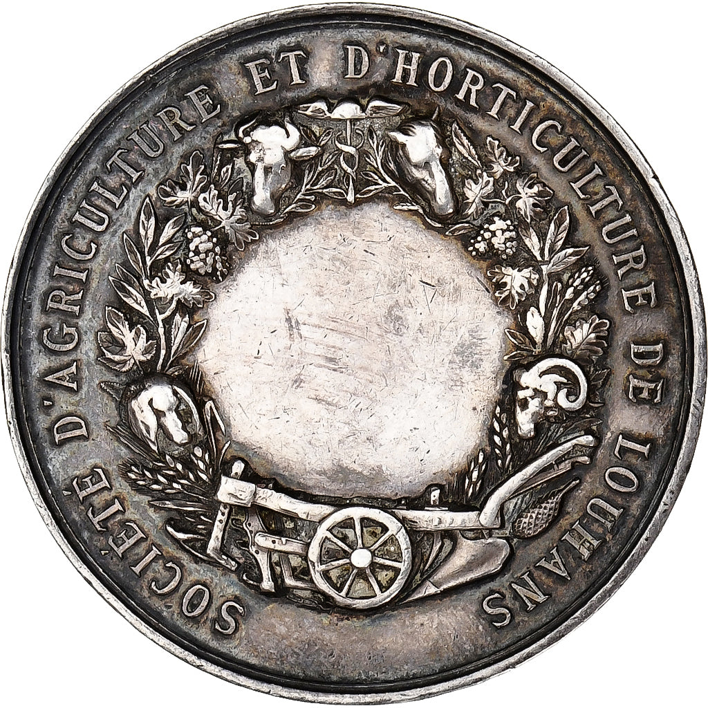 France, Medal, Société d'Agriculture et d'Horticulture de Louhans, Silver
