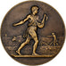 Francja, medal, Associations Agricoles, République française, Brązowy