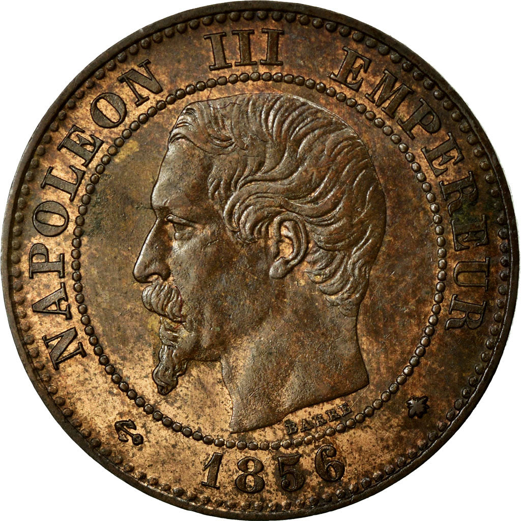 Coin, France, Napoleon III, Napoléon III, 2 Centimes, 1856, Strasbourg