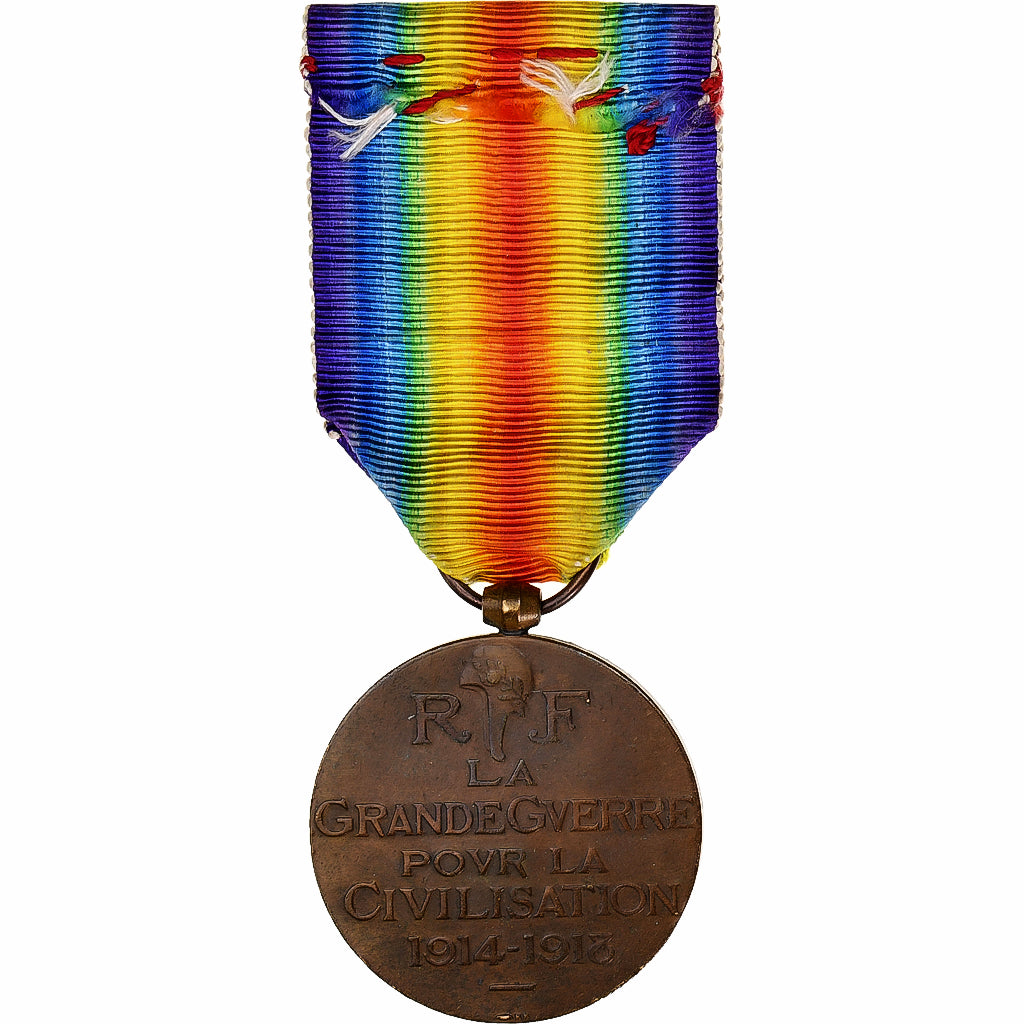France, La Grande Guerre pour la Civilisation, WAR, Médaille, 1914-1918