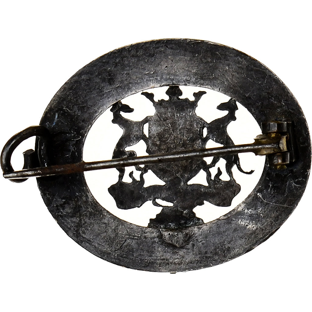 France, Broche, Bretagne, Silvered Metal, EF(40-45)