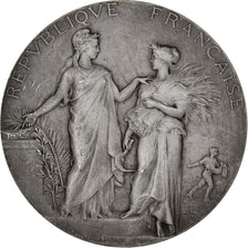 Francia, medaglia, Agriculture, Concours Hippique, Paris, 1907, Argento