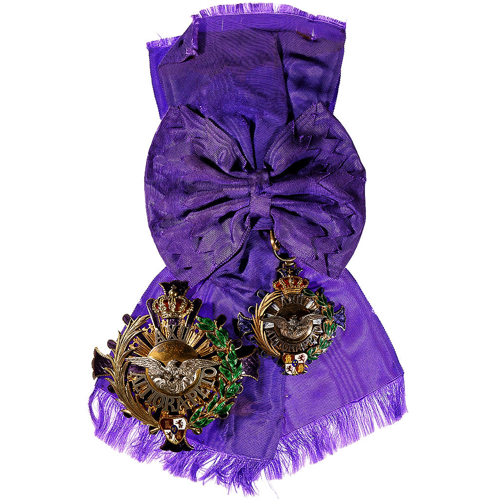 Spagna, Ensemble, Ordre d'Alphonse XII, medaglia, Eccellente qualità, Wolfers