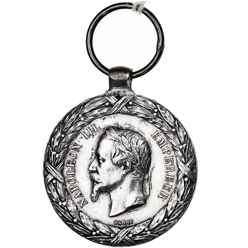 Francja, Napoléon III, Campagne d'Italie, WAR, medal, 1859, Doskonała