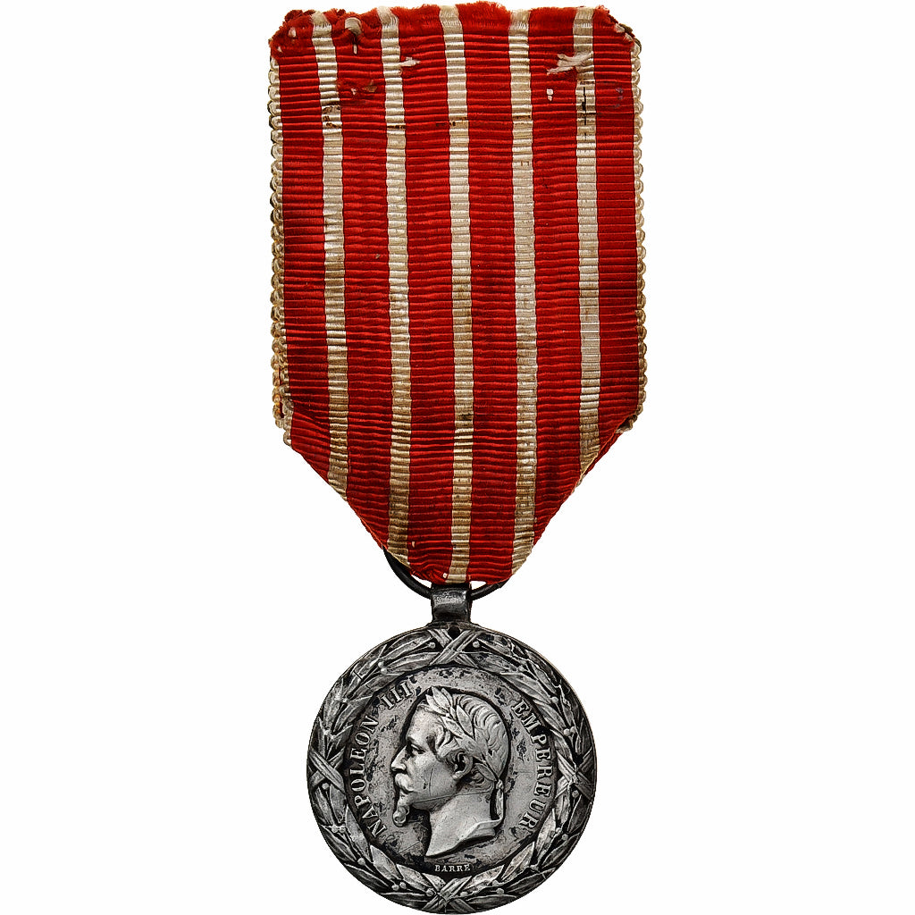 Francia, Napoléon III, Campagne d'Italie, WAR, medaglia, 1859, Ottima qualità