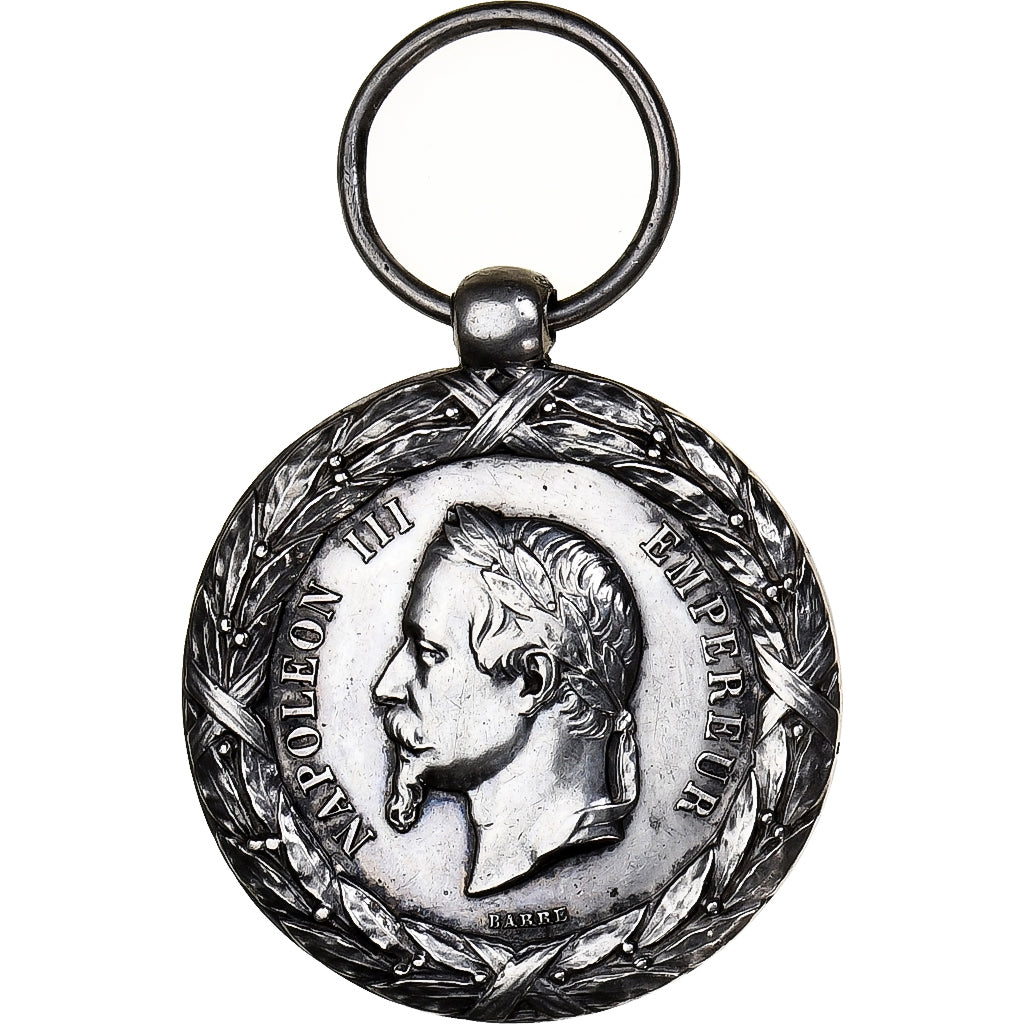 Francja, Napoléon III, Campagne d'Italie, medal, 1859, Doskonała jakość