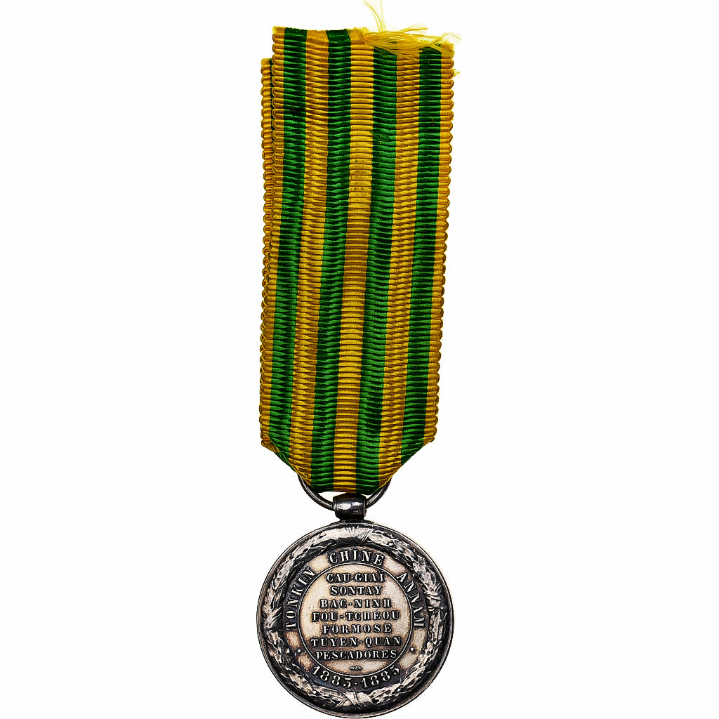 Francia, Campagne du Tonkin-Chine-Annam, WAR, medaglia, 1883-1885, Eccellente