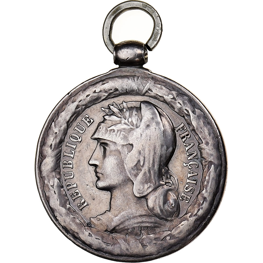 França, Campagne du Dahomey, medalha, 1890-1892, Qualidade Muito Boa, Dupuis.D