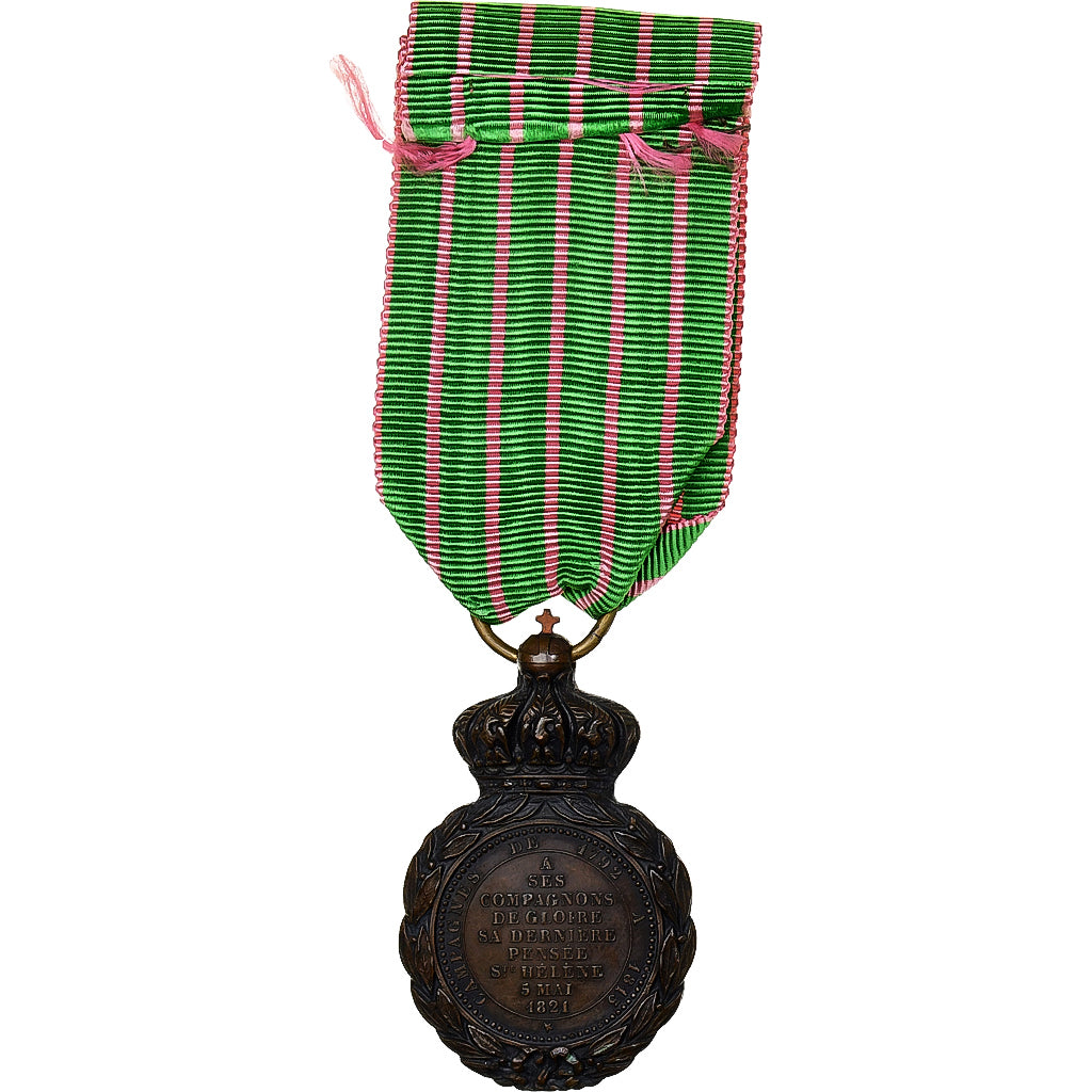 Francia, Médaille de Sainte-Hélène, medaglia, 1857, Eccellente qualità