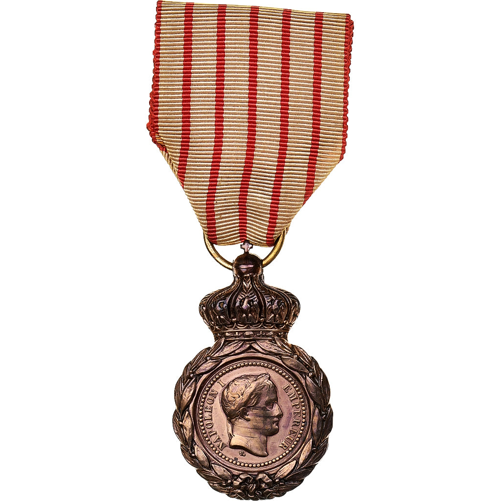 Francia, Médaille de Sainte-Hélène, medaglia, 1857, Eccellente qualità