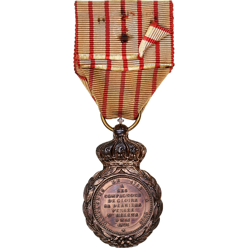 Francia, Médaille de Sainte-Hélène, medaglia, 1857, Eccellente qualità