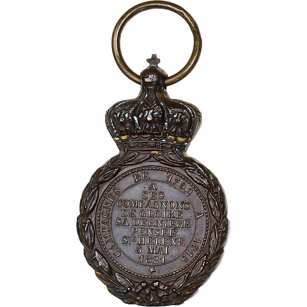 France, Médaille de Sainte-Hélène, Medal, 1857, Réduction, Excellent