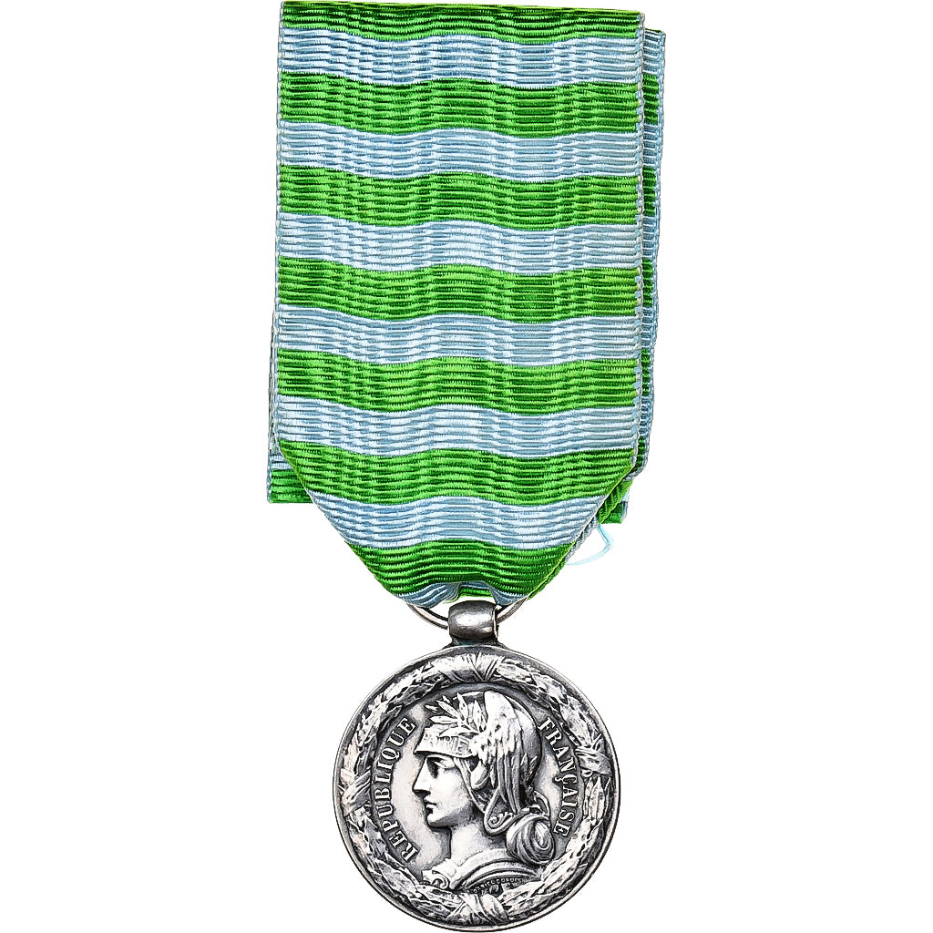 Madagascar, First Madagascar Expedition, History, Medal, 1886, Excellent