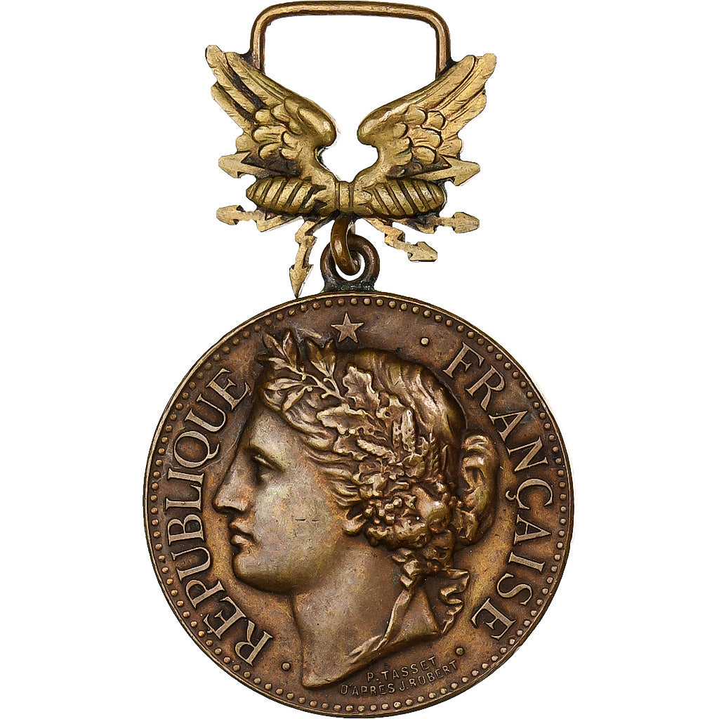 France, Honneur des Postes et Télégraphes, Médaille, Excellent Quality