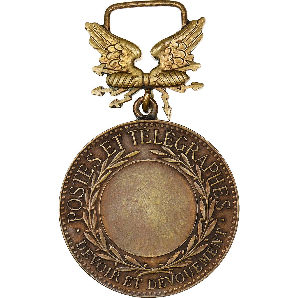 France, Honneur des Postes et Télégraphes, Médaille, Excellent Quality