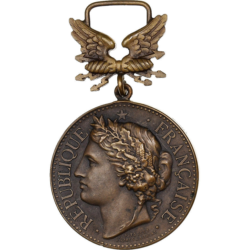 France, Honneur des Postes et Télégraphes, Médaille, Excellent Quality
