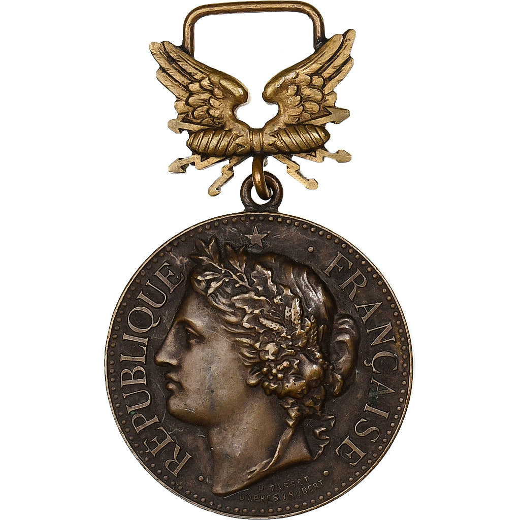 France, Honneur des Postes et Télégraphes, Médaille, Excellent Quality