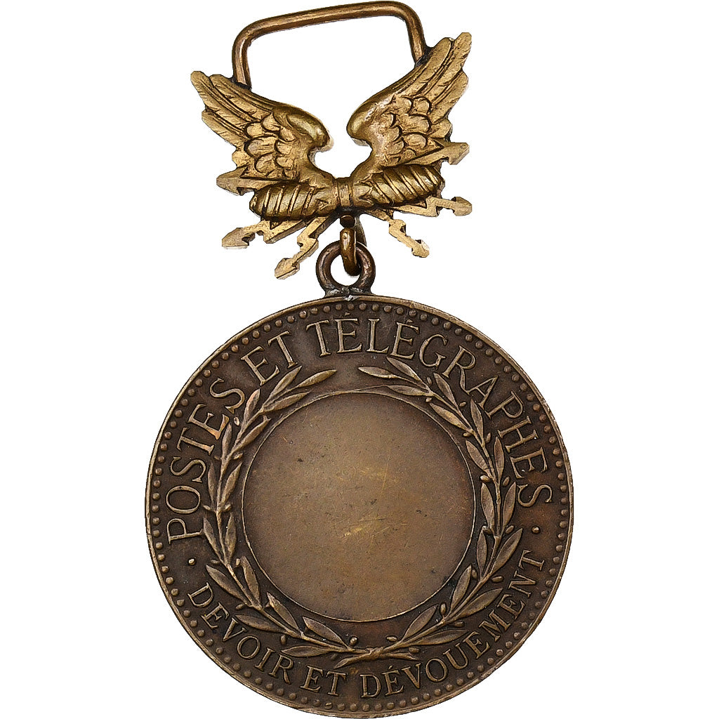 France, Honneur des Postes et Télégraphes, Médaille, Excellent Quality