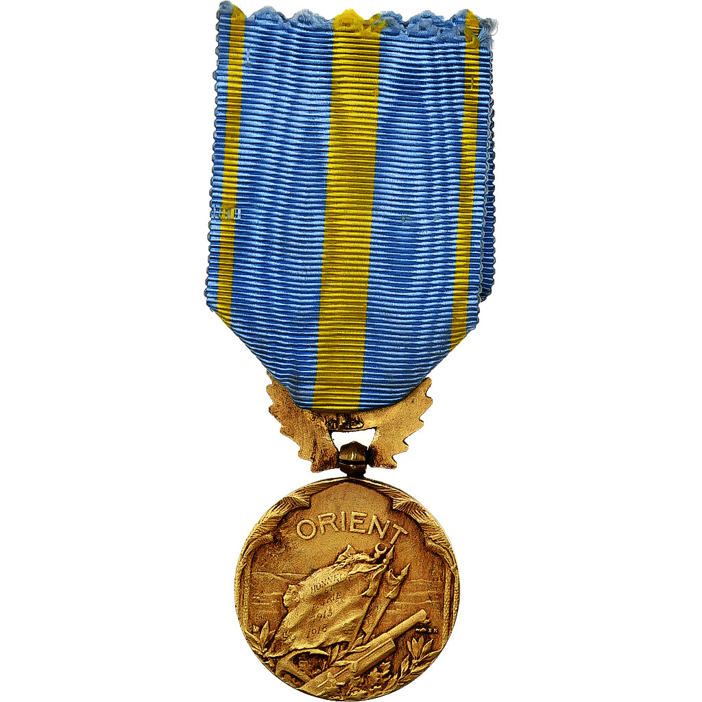 France, Médaille d'Orient, Medal, 1926, Excellent Quality, Lemaire, Gilt