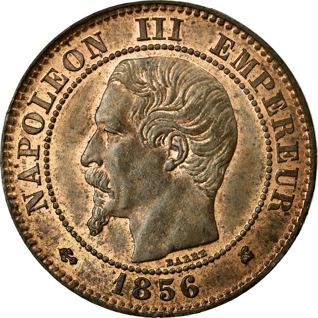 Coin, France, Napoleon III, Napoléon III, 2 Centimes, 1856, Bordeaux