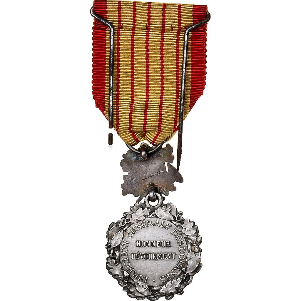 France, Direction Générale des Douanes, Medal, Excellent Quality, Ponscarme