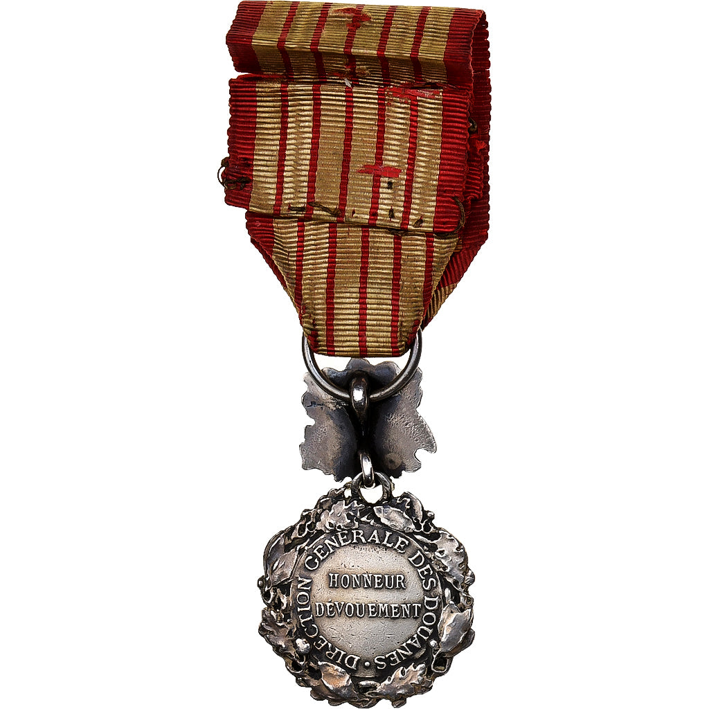 France, Direction Générale des Douanes, Medal, Very Good Quality, Ponscarme