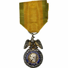 France, Militaire, Valeur et Discipline, WAR, Medal, Second Empire, Very Good