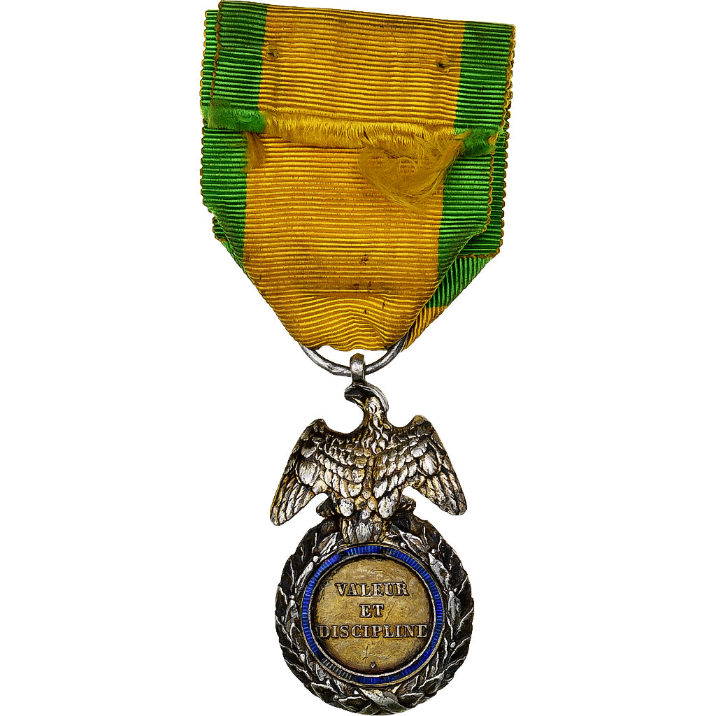 France, Militaire, Valeur et Discipline, WAR, Medal, Second Empire, Very Good