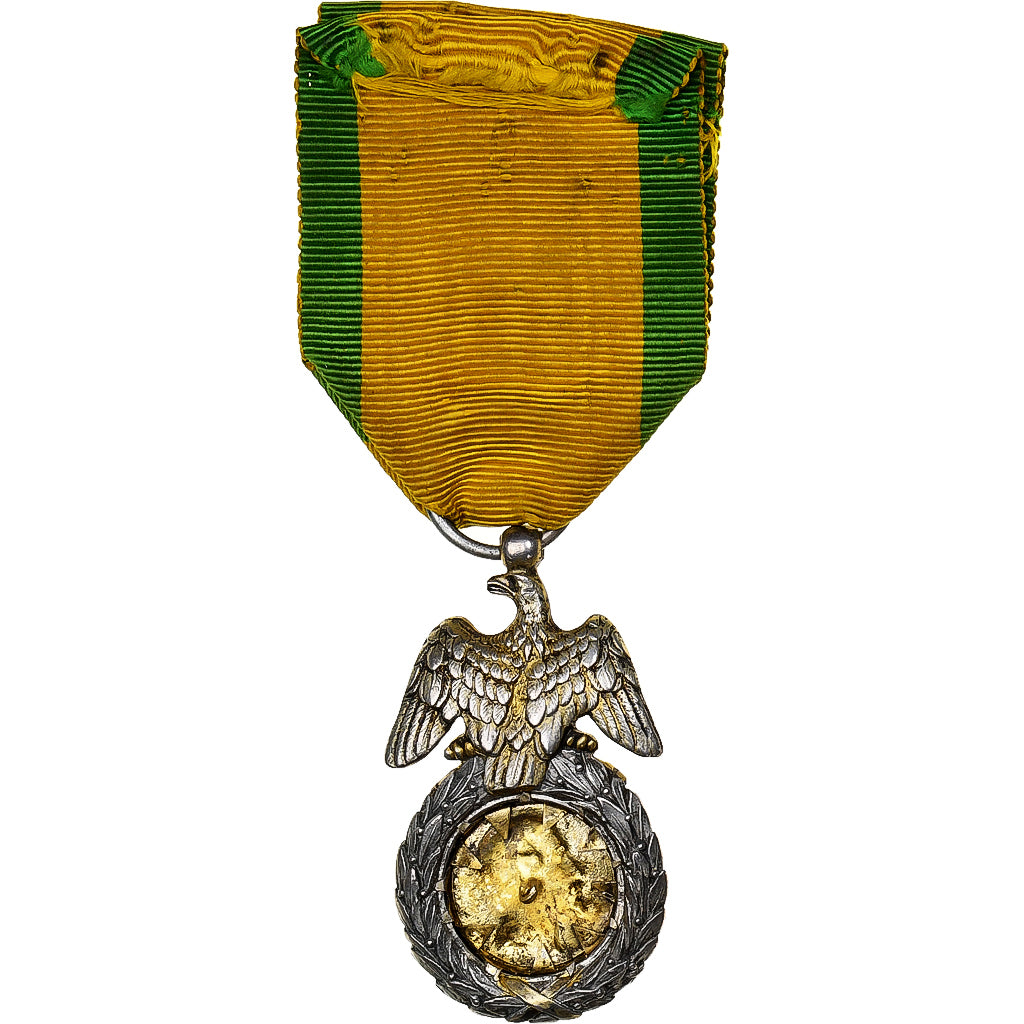France, Militaire, Valeur et Discipline, WAR, Médaille, Second Empire, Good